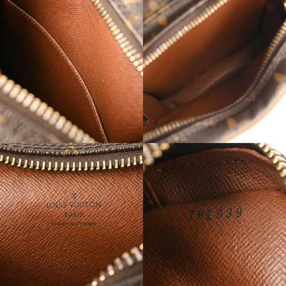 LOUIS VUITTON Monogram Amazon Brown Canvas Shoulder Bag